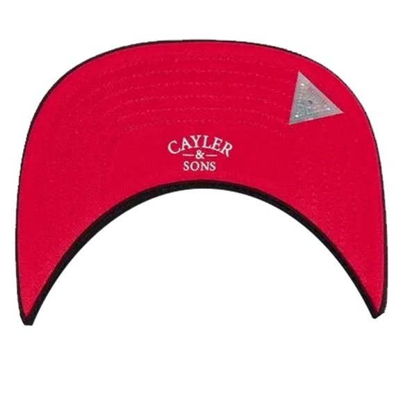 Cayler & Sons FOREVER THE SIX SnapBack Hat. Black and Red Skeleton Blood Pray OS - Picture 2 of 2